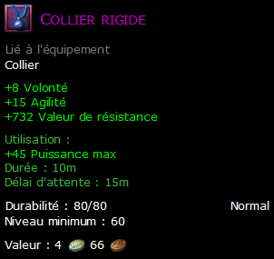 Collier rigide