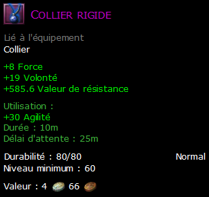 Collier rigide