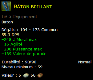 Bâton brillant