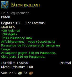 Bâton brillant