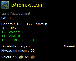 Bâton brillant