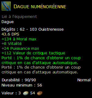 Dague numénoréenne