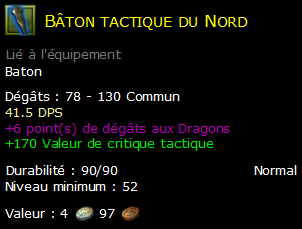 Bâton tactique du Nord