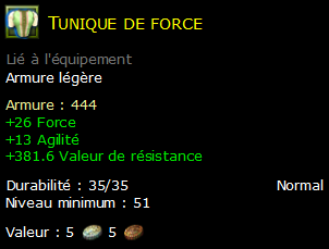 Tunique de force