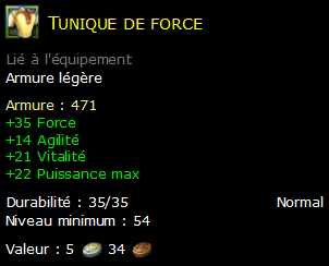 Tunique de force