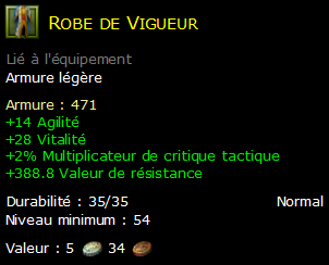 Robe de Vigueur