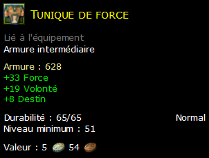 Tunique de force