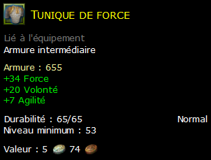 Tunique de force