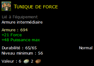 Tunique de force