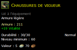 Chaussures de vigueur