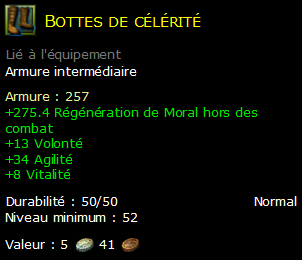 Bottes de célérité