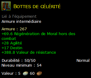 Bottes de célérité