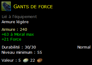 Gants de force