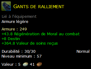 Gants de ralliement