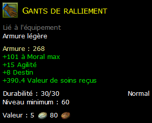 Gants de ralliement