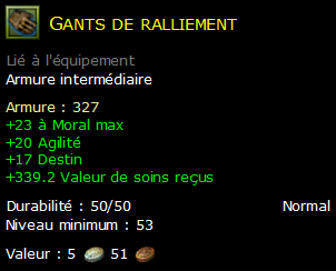 Gants de ralliement