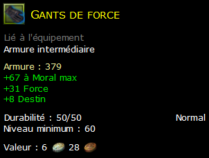 Gants de force