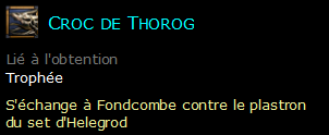 Croc de Thorog