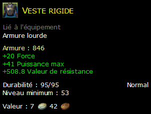 Veste rigide