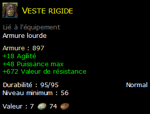 Veste rigide