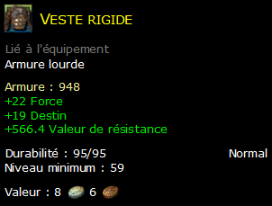 Veste rigide