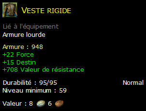 Veste rigide