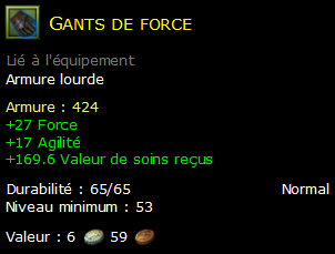 Gants de force