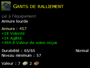 Gants de ralliement