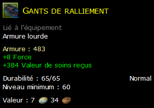 Gants de ralliement