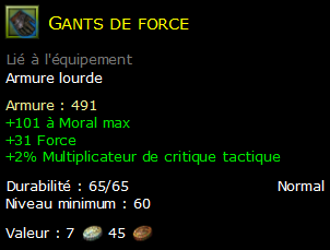 Gants de force