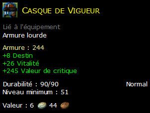 Casque de Vigueur