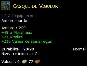 Casque de Vigueur