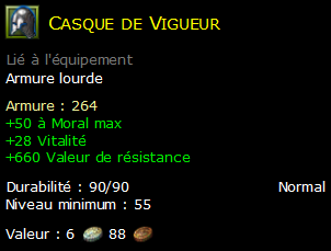 Casque de Vigueur