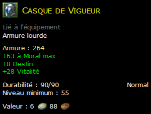 Casque de Vigueur