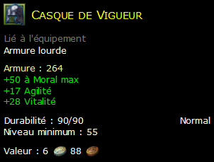 Casque de Vigueur