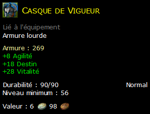 Casque de Vigueur