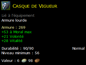 Casque de Vigueur