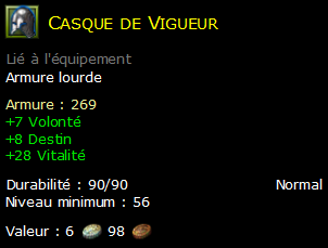 Casque de Vigueur