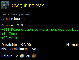 Casque de paix