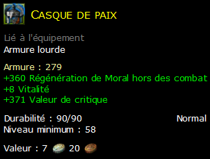 Casque de paix