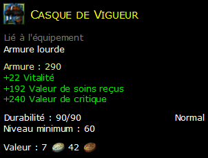 Casque de Vigueur