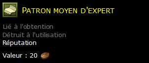 Patron moyen d'expert