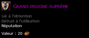 Grand insigne suprême