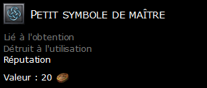 Petit symbole de maître