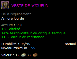 Veste de Vigueur