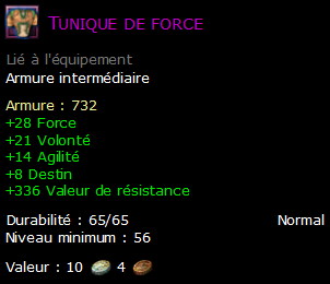 Tunique de force