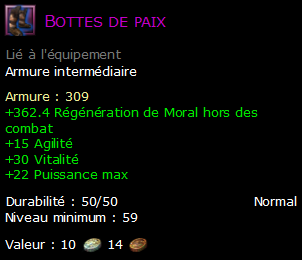 Bottes de paix