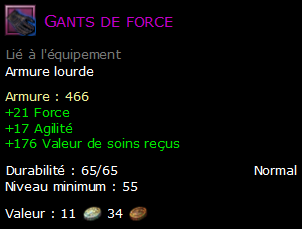 Gants de force