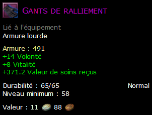 Gants de ralliement