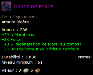 Gants de force